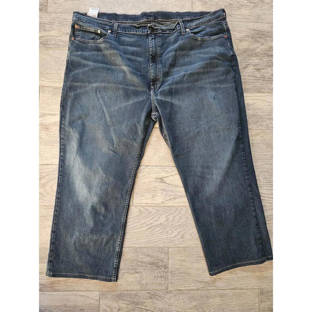 Men's Levi's 559 Denim Jeans Pants Size 52W L30 Blue Straight Leg 5 Pocket Style